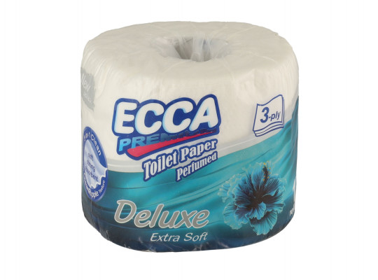 Туалетная бумага ECCA  DELUXE 20M 3 LAYER 1PC (560257) 