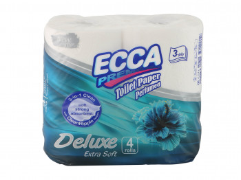 Toilet paper ECCA  DELUXE 3Շ 4ՀԱՏ (560516) 