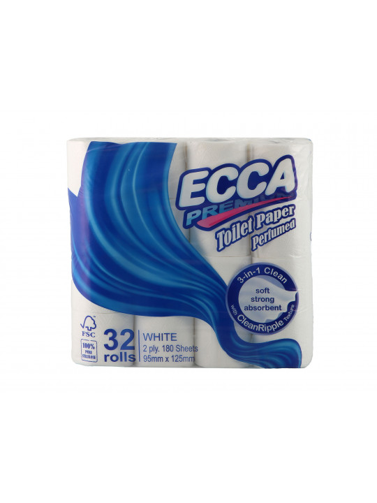 Туалетная бумага ECCA  PREMIUM 2Շ 32ՀԱՏ (561483) 