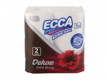 Paper towel ECCA  PREMIUM DELUXE 2ՀԱՏ 3Շ (560547) 
