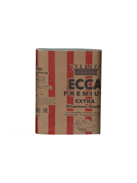 Թղթե սրբիչ ECCA  PREMIUM Z 21X21 200ՀԱՏ 2Շ (561353) 