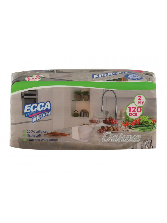 Napkin ECCA  TOWEL DELUXE 2 LAYER 120PC (562053) 