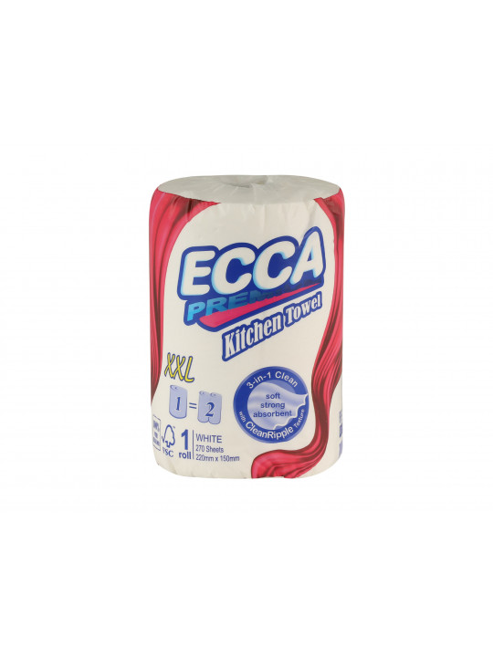 Paper towel ECCA  TOWEL PREMIUM 22CM 40.5M 2 LAYER 1PC (561568) 