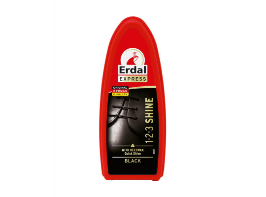 Уход за обувью ERDAL SPONGE-SHINE 1-2-3 BLACK 128