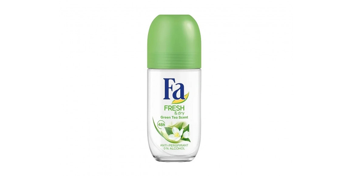 Deodorant FA ROLL FRESHNESS & DRYNESS GREEN TEA 50ML 04055-804065