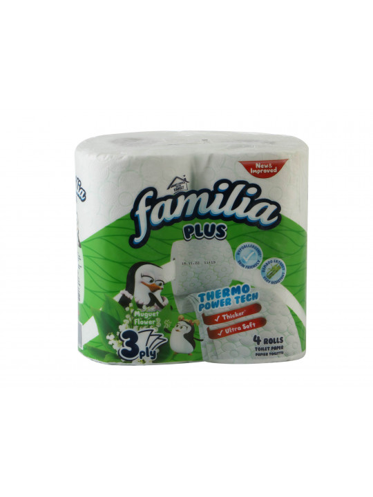 Toilet paper FAMILIA TP GREEN 3PL 4X12 (023189) 
