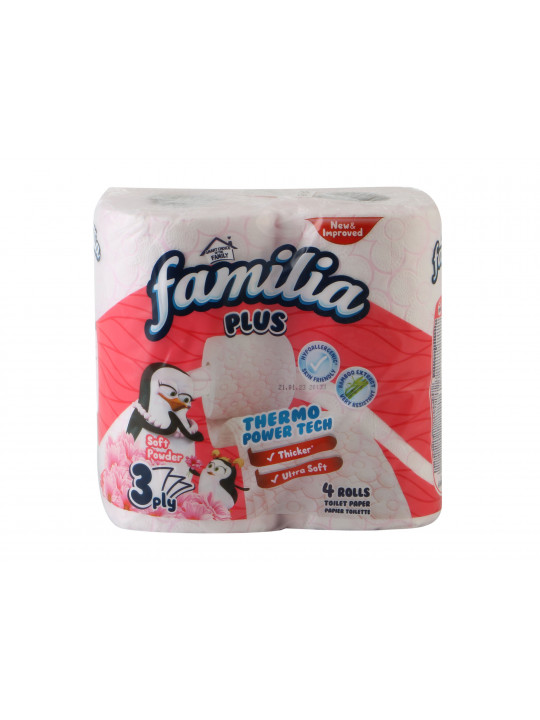Toilet paper FAMILIA TP PINK 3PL 4X12 (016518) 
