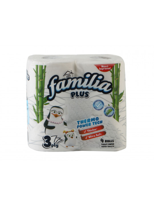Toilet paper FAMILIA TP WHITE 3PL 4X12 (020140) 