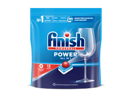 Dishwashing liquid FINISH PODS ALL IN ONE 13PC(991387) 1482-991387