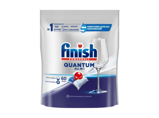 Dishwashing liquid FINISH PODS QUANTUM ULTIMATE 60PC (995804) 
