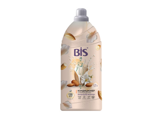 Кондиционер для смягчения ткани BIS Fabric Care Almond Milk 1.7L (027750) 