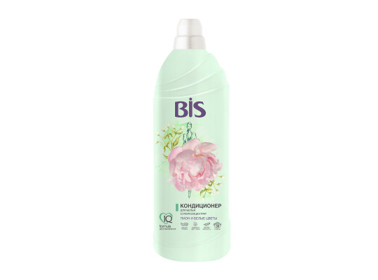 Кондиционер для смягчения ткани BIS Fabric Care Peony&White Flowers 900ml (022250) 