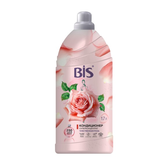 Кондиционер для смягчения ткани BIS Fabric Care Sensual Rose 1.7L (027743) 