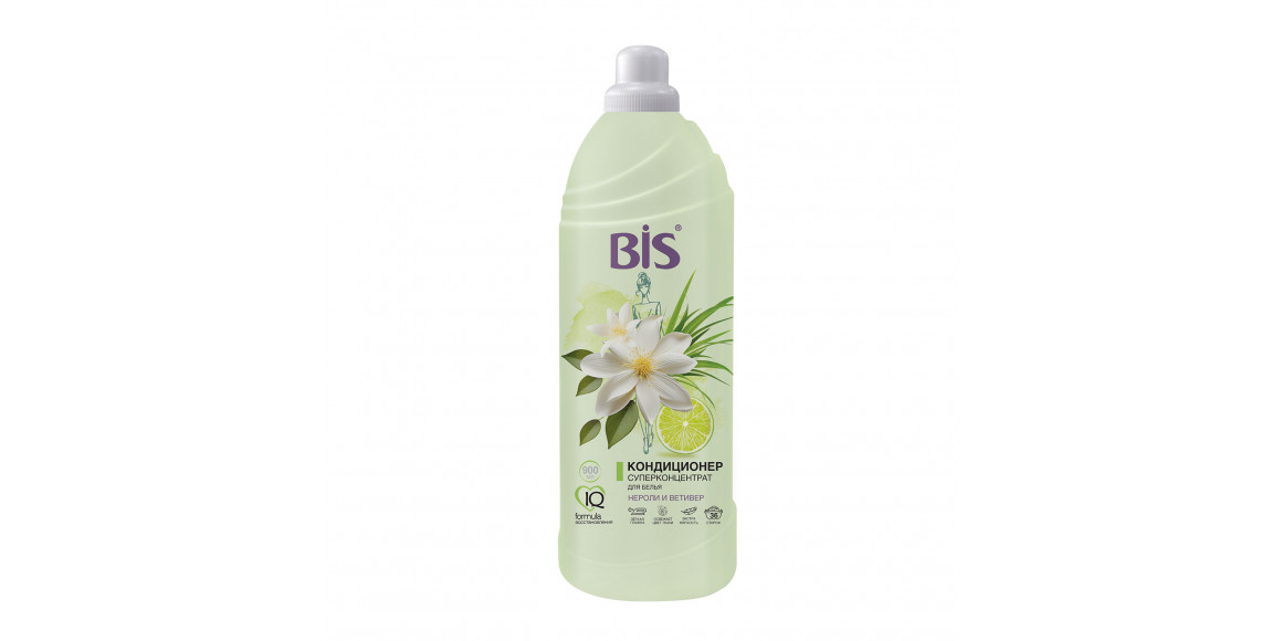 Кондиционер для смягчения ткани BIS Fabric Care Vetiver&Neroil 900ml (026838) 