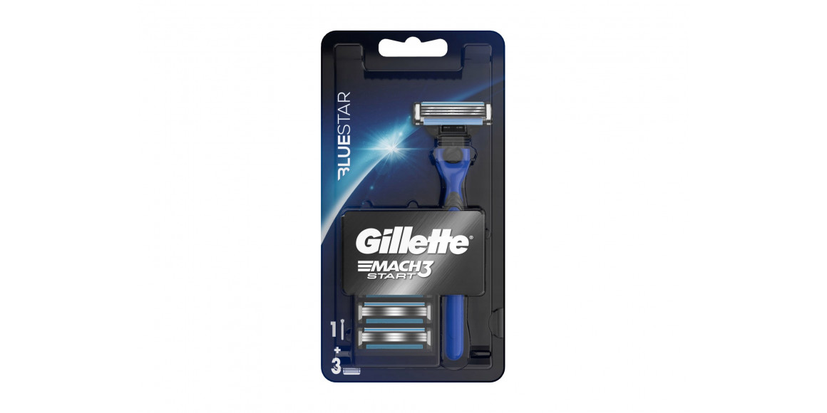 Shaving accessories GILLETTE MACH 3 START RAZOR+3CRT (616541) 