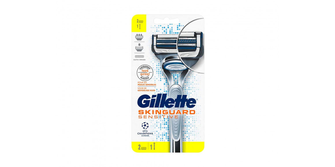 Аксесуар для бритья GILLETTE RAZOR GILL SKINGUARD R+2CRT (488704) 