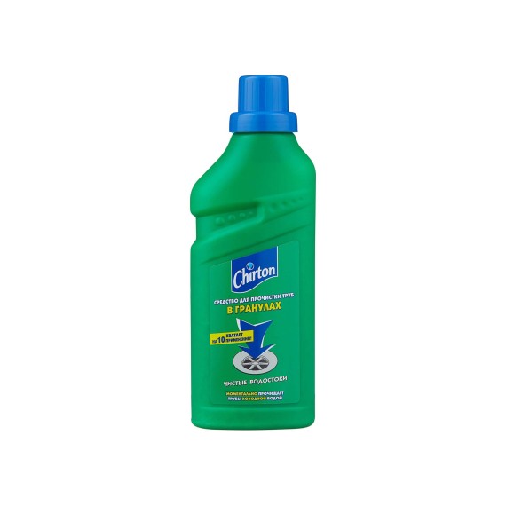 Cleaning agent CHIRTON GRANULES PIPE CLEANER 600GR (301911) 