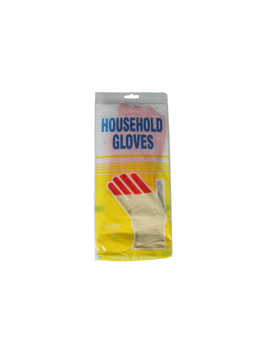Rubber gloves HOUSEHOLD S (520114) 