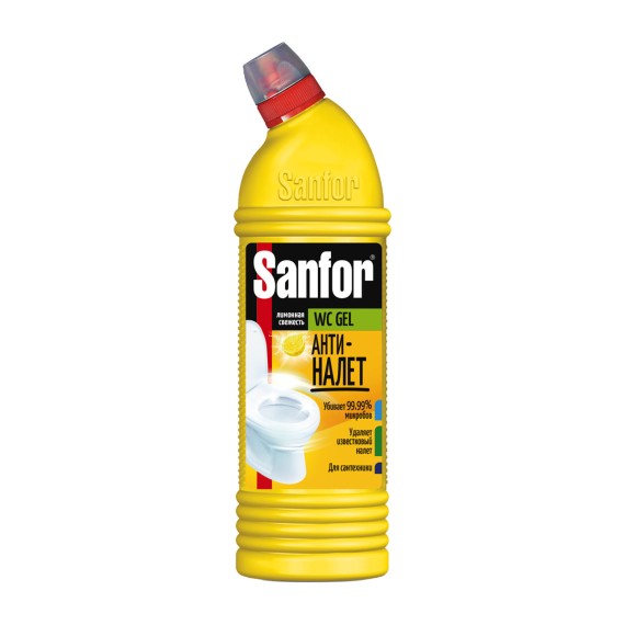 Cleaning liquid S. SANFOR LEMON FRESH WC GEL 750 GR (002771) 
