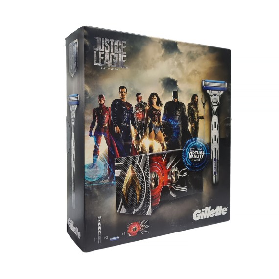 Սափրվելու պարագա GILLETTE MACH 3 TURBO HERO BOX (442706) 