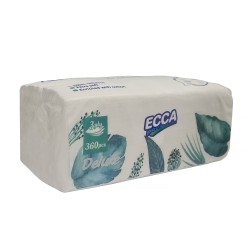 Салфетка ECCA  MEDIUM 3PLY 120PC (561476) 