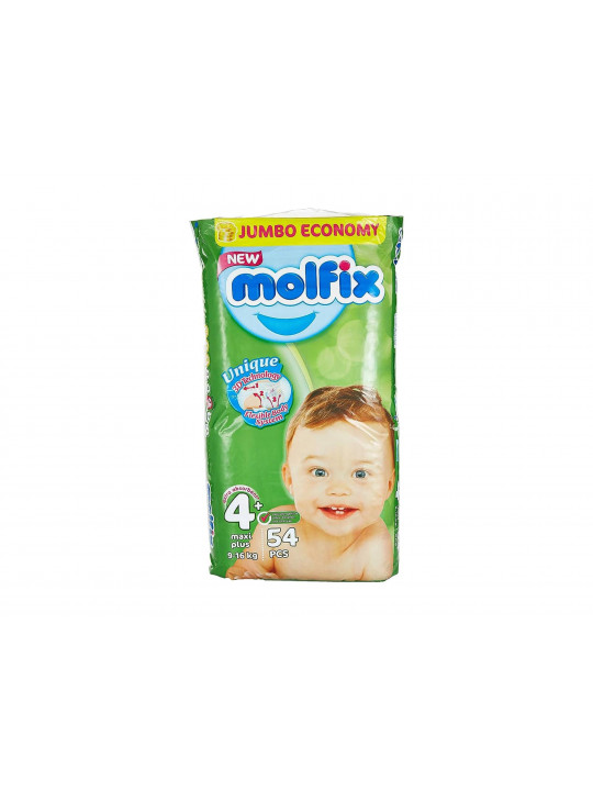 Diaper MOLFIX JUMBO 3D PANTIES M.PLUS N4+ 54PC (813308) 