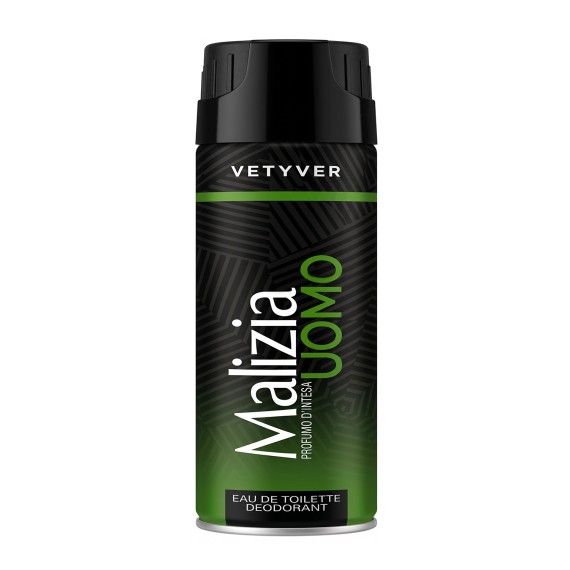 Deodorant MALIZIA Man Vetyver 150ml (001217) 