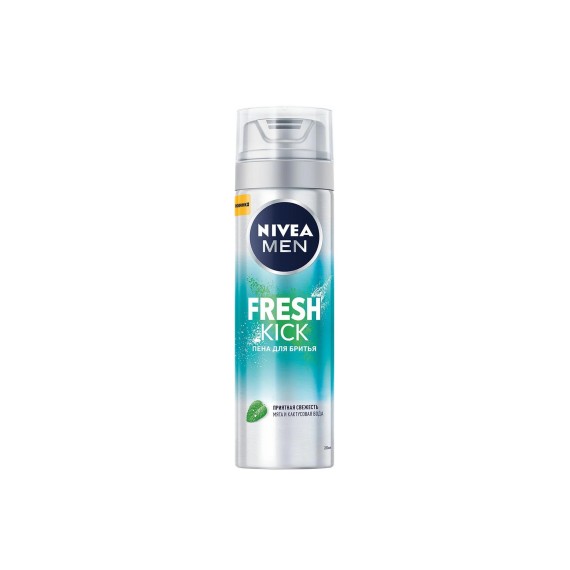 For shaving NIVEA 81765 SHAVING FOAM EXTREME FRESHNESS 200ML (843340) 