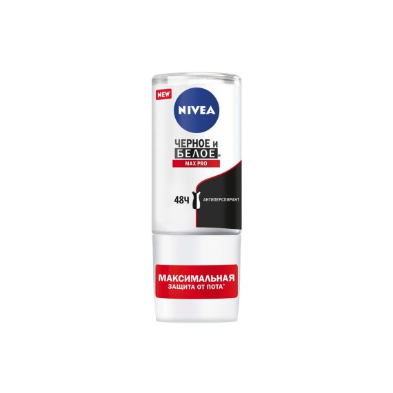 Deodorant NIVEA 84176 ROLL-ON BLACK AND WITHE MAX PRO 50ML (833129) 