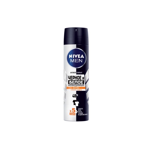 Դեզոդորանտ NIVEA 85388 SPRAY MAN BLACK & WHITE EXTRA 150ML (730534) 