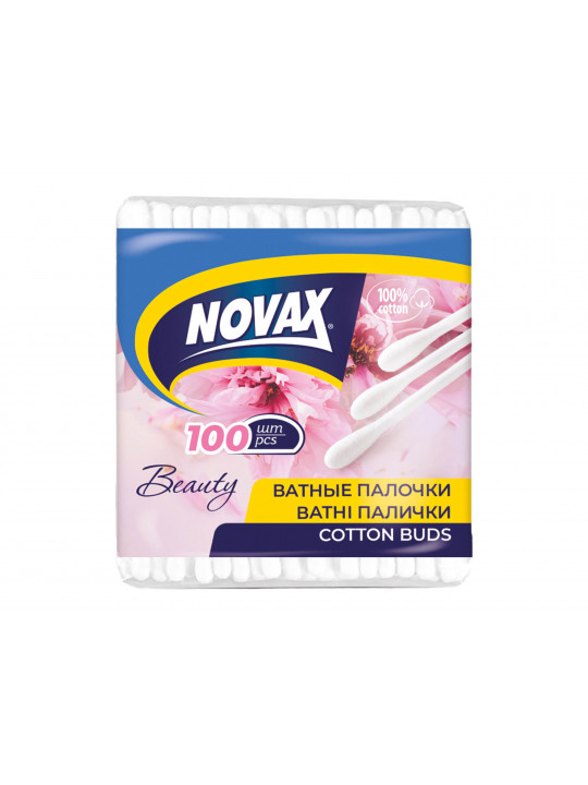 Cotton buds NOVAX PE PACKEG 100pc (298832) 