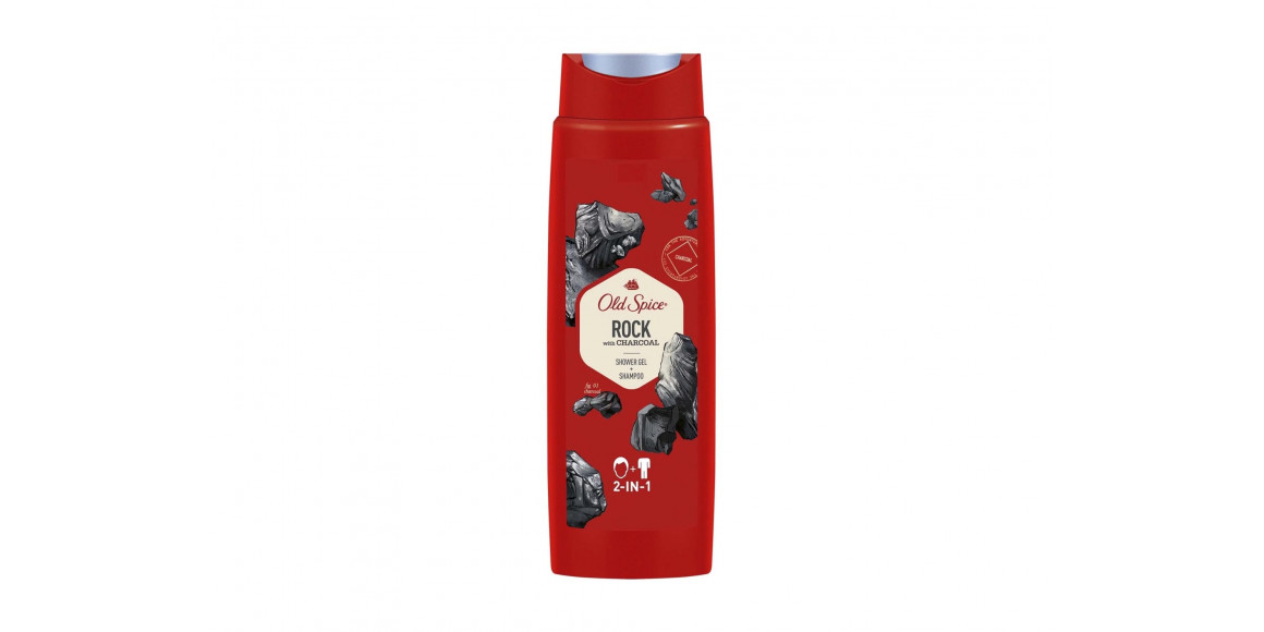 Shampoo OLD SPICE SH/GEL ROCK CHARCOAL 2/1 400ML (326207) 