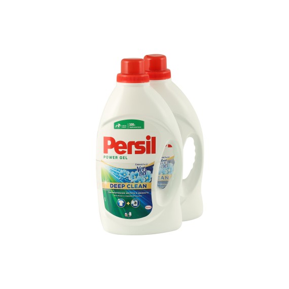Լվացքի գել PERSIL GEL WHITE 2X1.69L (416480) 
