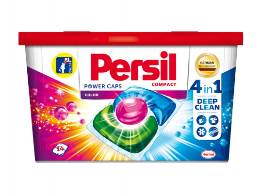 Washing powder and gel PERSIL PODS DUO POWER 4in1 COLOR 14PC (421095) 