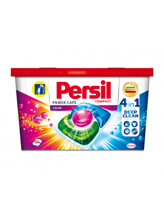 Washing powder and gel PERSIL PODS DUO POWER 4in1 COLOR 14PC (421095) 
