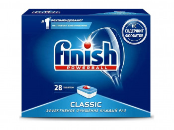 Dishwashing liquid FINISH PODS CLASSIC 28PC 1581