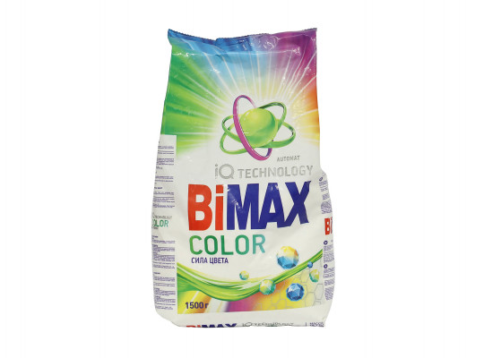 Լվացքի փոշի եվ գել BIMAX POWDER ANTI-STAIN COLOR 1.5KG 12251