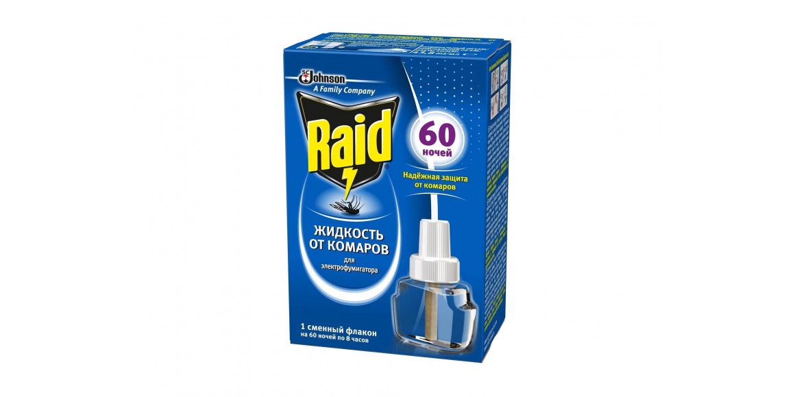 Insect repellent RAID LIQUID FOR 60 NIGHT (0278) 643867