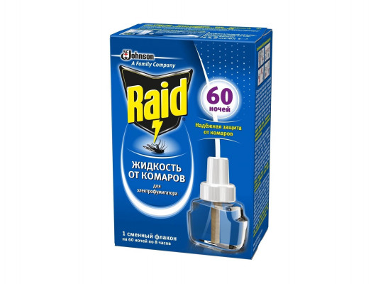 Средство от насекомых RAID LIQUID FOR 60 NIGHT (0278) 643867