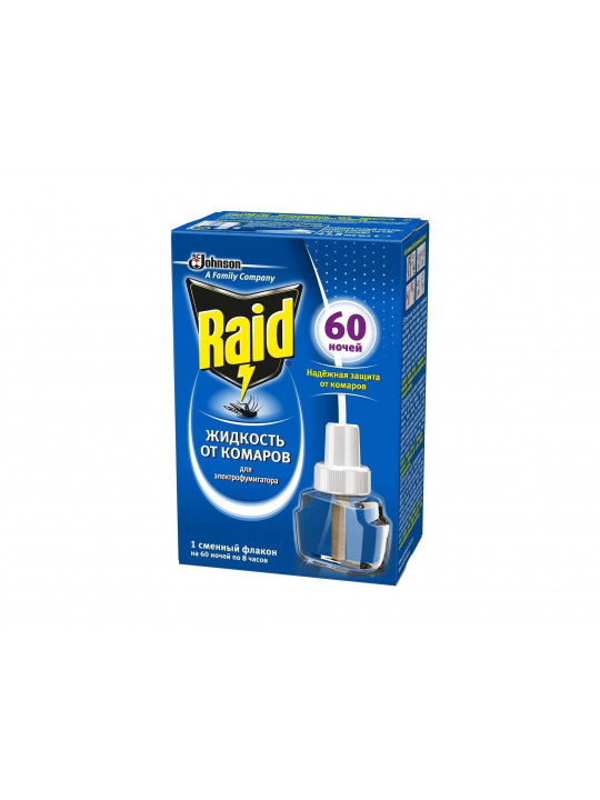 Средство от насекомых RAID LIQUID FOR 60 NIGHT (430278) 