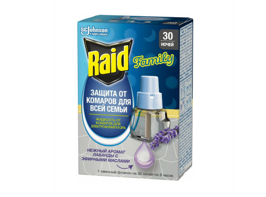 Insect repellent RAID LIQUID LAVENDER FOR 30 NIGHT (203431) 