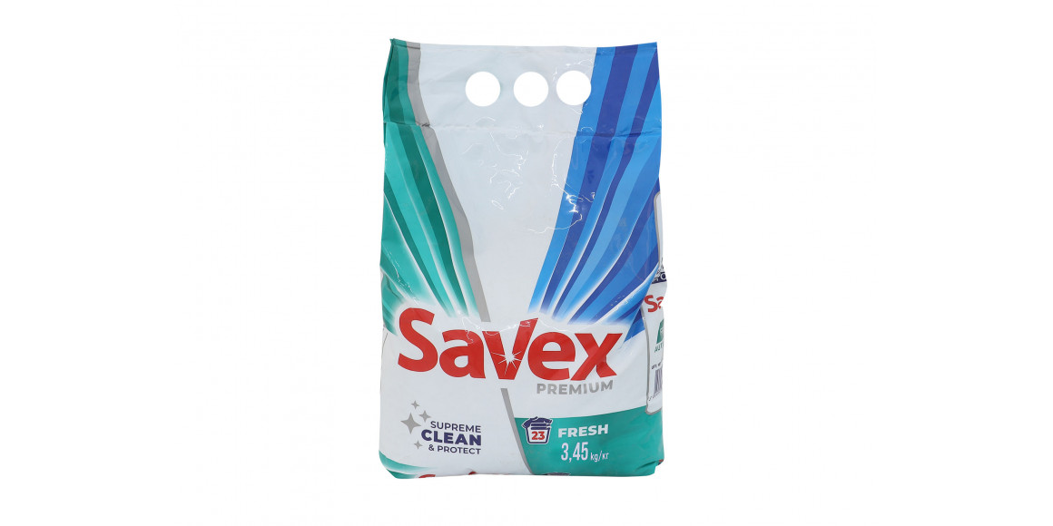 Washing powder SAVEX POWDER PREMIUM FRESH 3450GR (047930) 