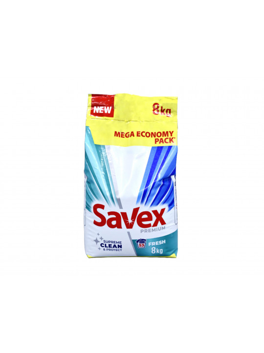 Washing powder and gel SAVEX PREMIUM FRESH 8KG 047978