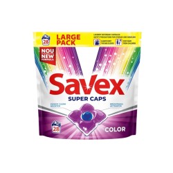 Washing pod SAVEX SUPER PODS 2IN 1 COLOR 28 PCS (046889) 