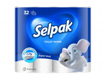 Туалетная бумага SELPAK DELUXE COTTON 32PC (044753) 
