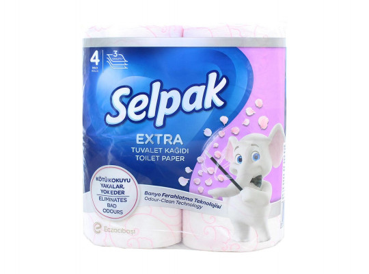 Toilet paper SELPAK DELUXE REFRESH 4PC (046573) 