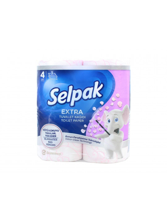 Туалетная бумага SELPAK DELUXE REFRESH 4PC (046573) 