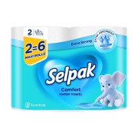 Paper towel SELPAK FOR KITCHEN COMFORT MAXI 1x6 1PC (036444) 