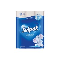 Paper towel SELPAK FOR KITCHEN TOWEL WHITE 12PC (125001) 