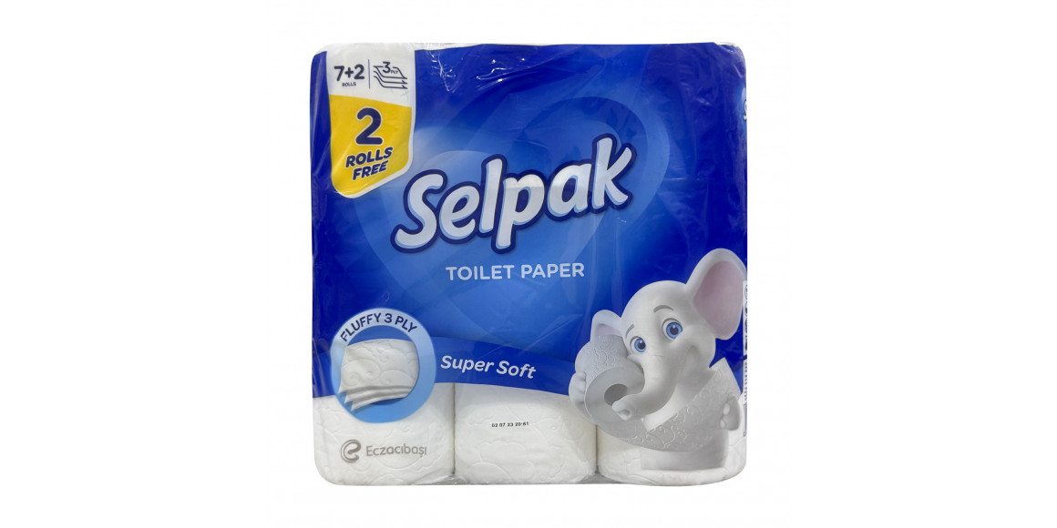 Toilet paper SELPAK NEW 7+2PC (015920) 